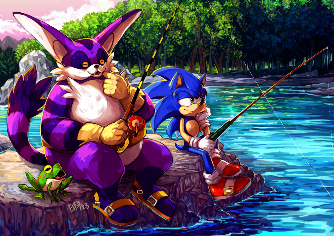 Sonic Frontiers Fishing