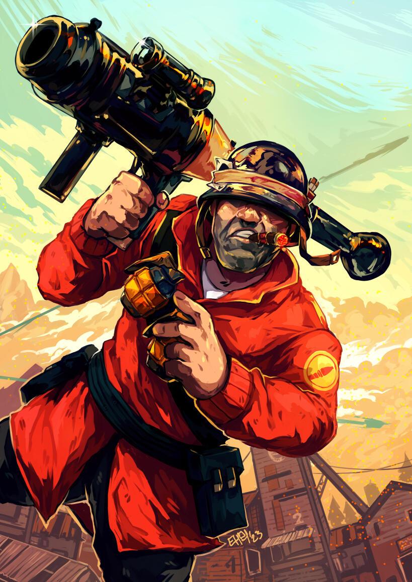 Team Fortress 2: RED Soldier
