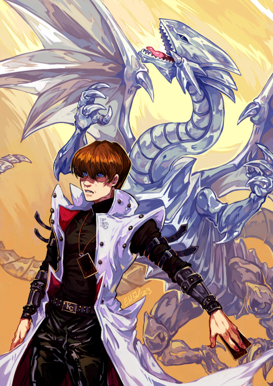 Kaiba and the Blue Eyes White Dragon - Yugioh
