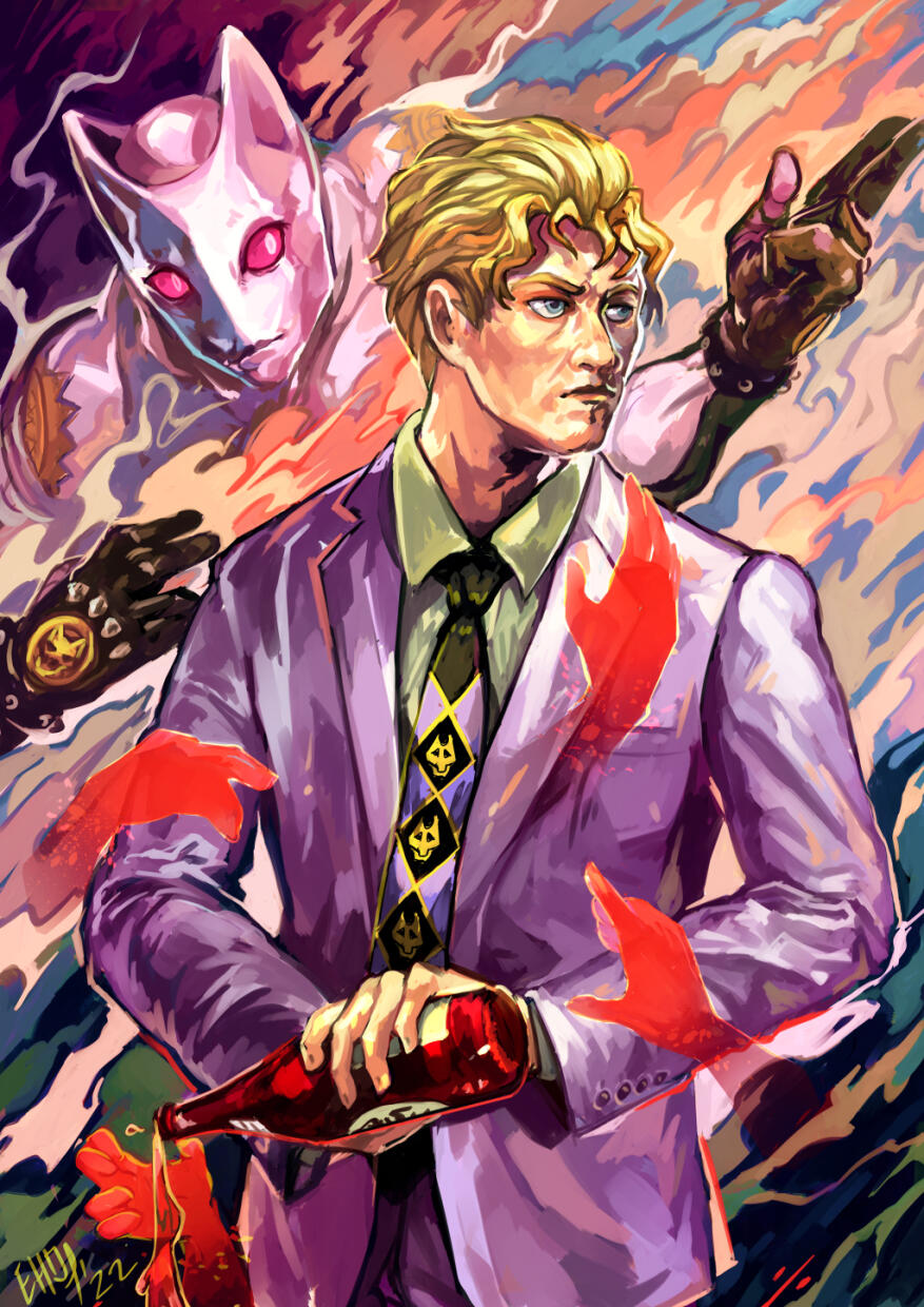 Kira and Killer Queen - Jojo's Bizarre Adventure: Part 4 Diamond Is Unbreakable