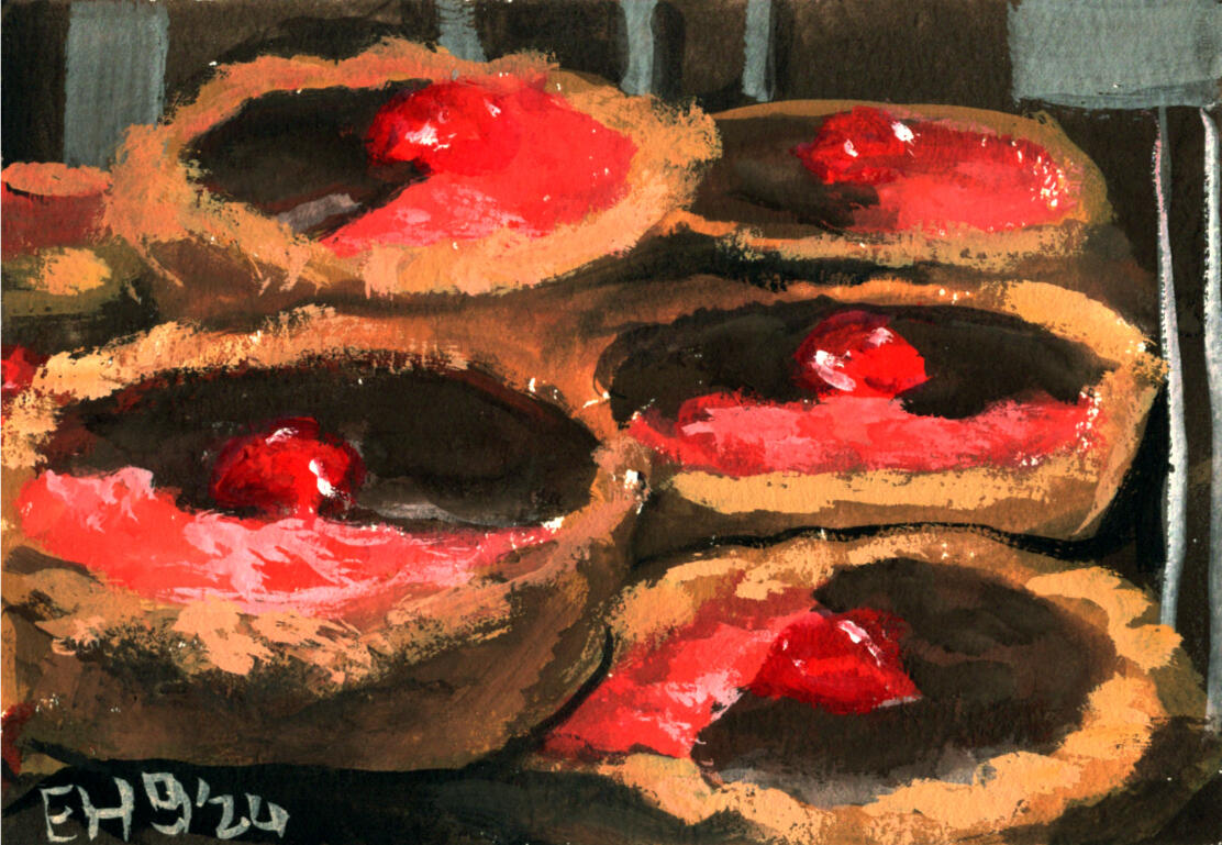 Choc-Cherry Tarts
